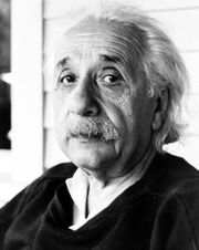 Albert Einstein in later years