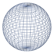 сфера (каркасная проекция)