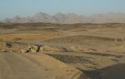 Eastern Desert mountains