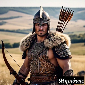 Μηριόνης 
(αυθαίρετη σύγχρονη αναπαράσταση)