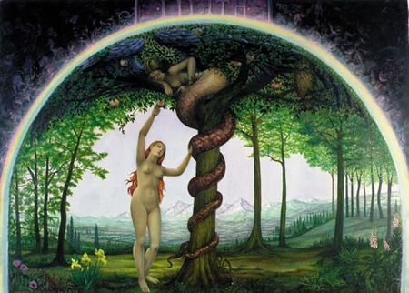 H Λιλίθεια και η Εύα στον Παράδεισο