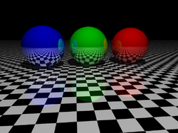 Raytracing reflection