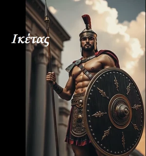 Ικέτας 
(αυθαίρετη σύγχρονη αναπαράσταση)