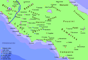 Maps-Latium-Hernici-Volsci-Aequi-Sabini-Rutuli-Peligni-Aurunci-goog