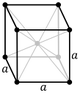 Cubic, body-centered
