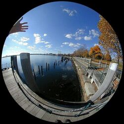 Fisheye photo