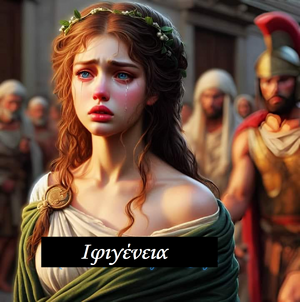 Ιφιγένεια
(αυθαίρετη σύγχρονη αναπαράσταση) 