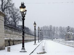 Concorde sous la neige