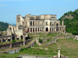 Sans-Souci Palace back