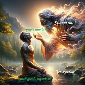   


Η εικόνα αναφέρεται σε μια φιλοσοφική ή μεταφυσική αναλογία  
που υποστηρίζει ότι υπάρχει μια βαθεία, ενοποιημένη δομή σε όλη την πραγματικότητα, 
από τις πλέον θεμελιώδεις πτυχές του Σύμπαντος έως την 