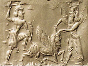 Rulers-Sumeria-Gilgamesh-Bull-of-Heaven-goog