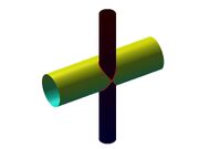 Intersection of cylinders