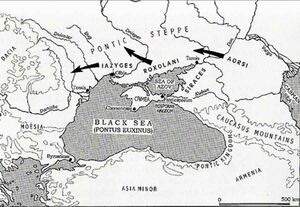 Maps-Sarmatae-Aorsi-Siraces-Iazyges-Roxolani-goog