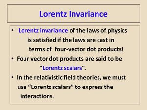 Lorentz-Covariance-01-goog