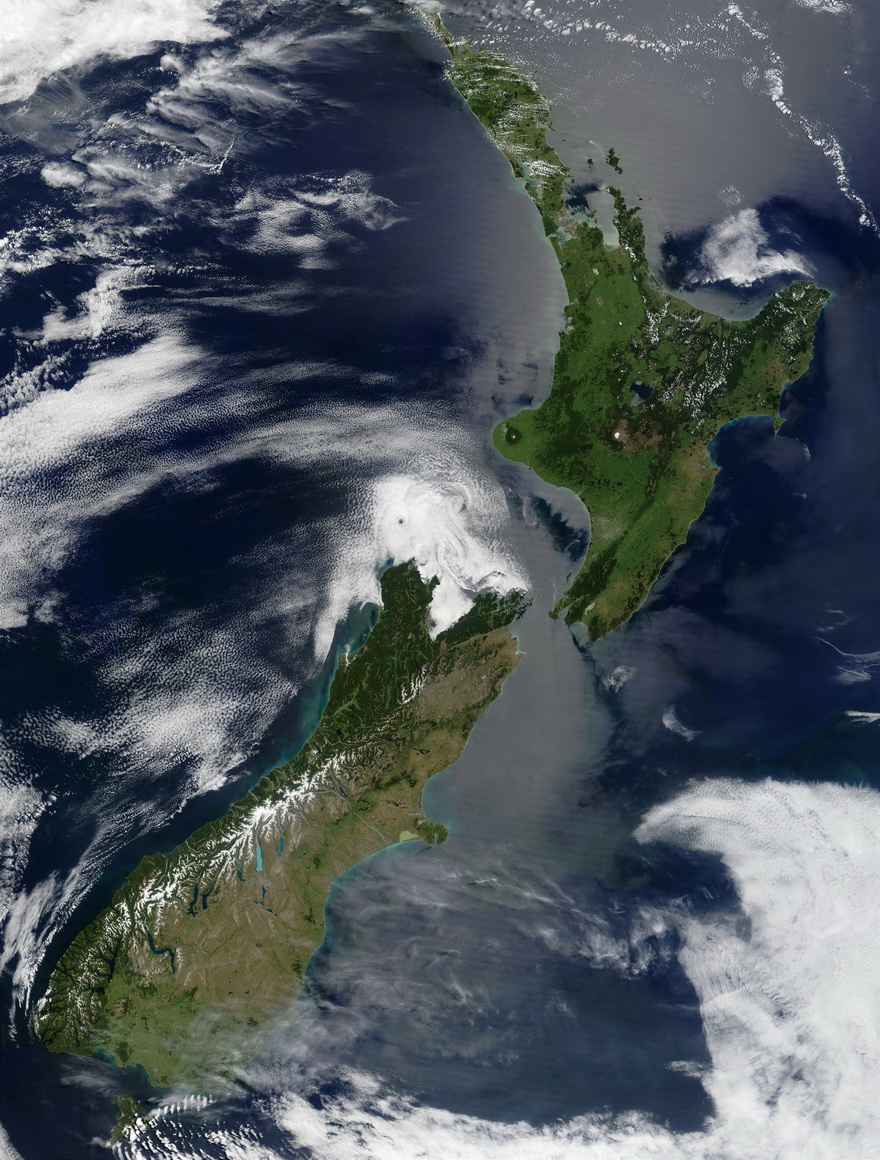 Новая Зеландия тихий океан
