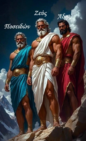 Ζεύς

ο Ζεύς, ο Ποσειδών και ο Άδης είναι οι τρεις κυρίαρχοι θεοί της Ολυμπιακής Θρησκείας.

1) Ζεύς: Ο βασιλεύς των θεών και κυβερνήτης του ουρανού και των κεραυνών 
Στην εικόνα βρίσκεται στο κέντρο, ενδεδυμένος με λευκό χιτώνα.

2) Ποσειδών: Ο κυβερνήτης της θάλασσας και των σεισμών. Ίσταται αριστερά, ενδεδυμένος με κυανό χιτώνα.

3) Άδης: Ο κυβερνήτης του Κάτω Κόσμου, του βασιλείου των νεκρών. Ίσταται δεξιά, ντυμένος με ερυθρό χιτώνα. 

Αφού νίκησαν τους , οι τρείς αδελφοί διαμοίρασαν τον Κόσμο με κλήρωση, με τον Δία να λαμβάνει τον ουρανό, τον Ποσειδώνα τη θάλασσα και τον Άδη τον Κάτω Κόσμο