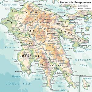 Η Πελοπόννησος κατά την 