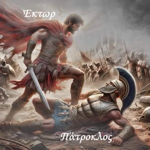  μεταξύ  και Έκτορος