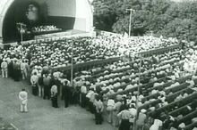 Announcement of the beginning of the Great Patriotic War in Baku 2