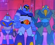 Butterfly's latter three mechas, used to attack the team's secret base and the Iron Man.