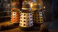 The New Dalek Paradigm join with an Alliance of aliens to imprison the Doctor.