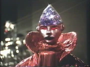 Lucifer in the command center of a Basestar.