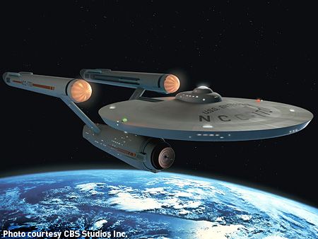 STAR TREKエンタープライズ　NCC-1701 Star Trek U.S.S. Enterprise NCC-1701 1/850 Bandai