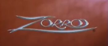 Zorro 1997 animation series logo