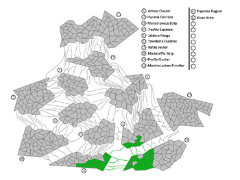 Forelite wiki page map