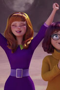 Daphne Velma And Fred Cheer Daphn