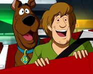 Scooby és Bozont városnéző körúton, a Rejtély a bajnokságonban.