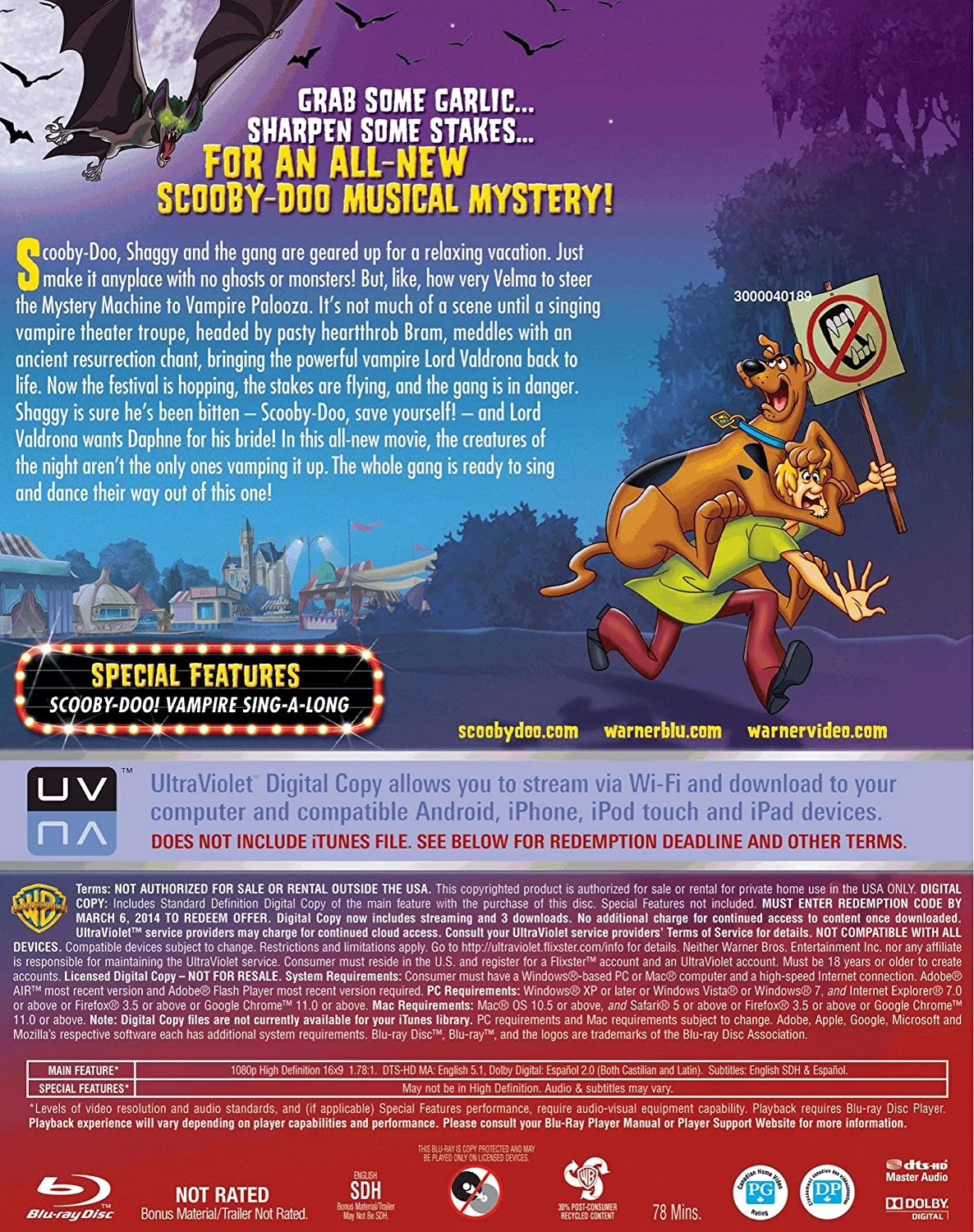 Scooby-Doo! Music of the Vampire (Home Media) | Scoobypedia | Fandom