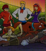 Martin in costume before his reveal.