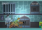 The game seen in Scooby-Doo! and the Legend of the Vampire.