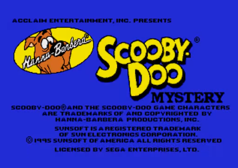 scooby doo mystery snes