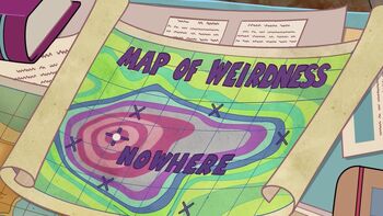 Map of Nowhere weirdness