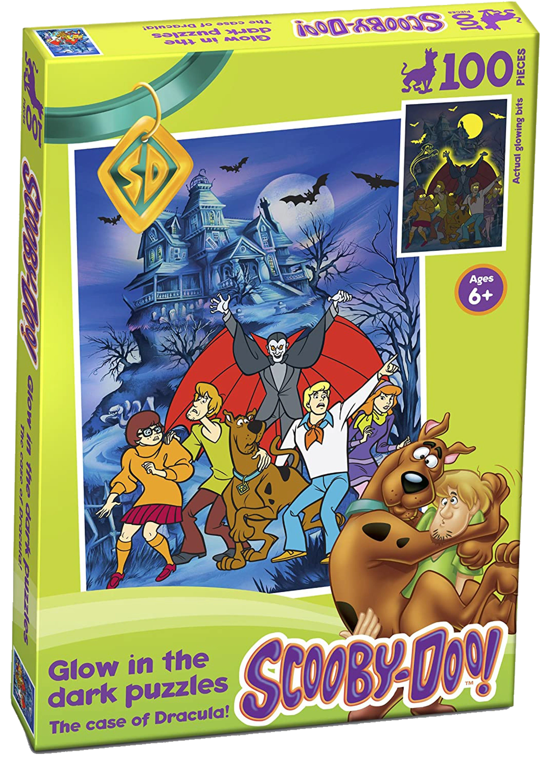 Paul lamond games - scooby-doo! - the case of dracula - glow in the dark  100 piece puzzle | scoobypedia | fandom