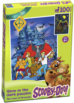 Paul Lamond - Scooby Doo - Case of Dracula - Glow In The Dark 100 Piece Puzzle - 01