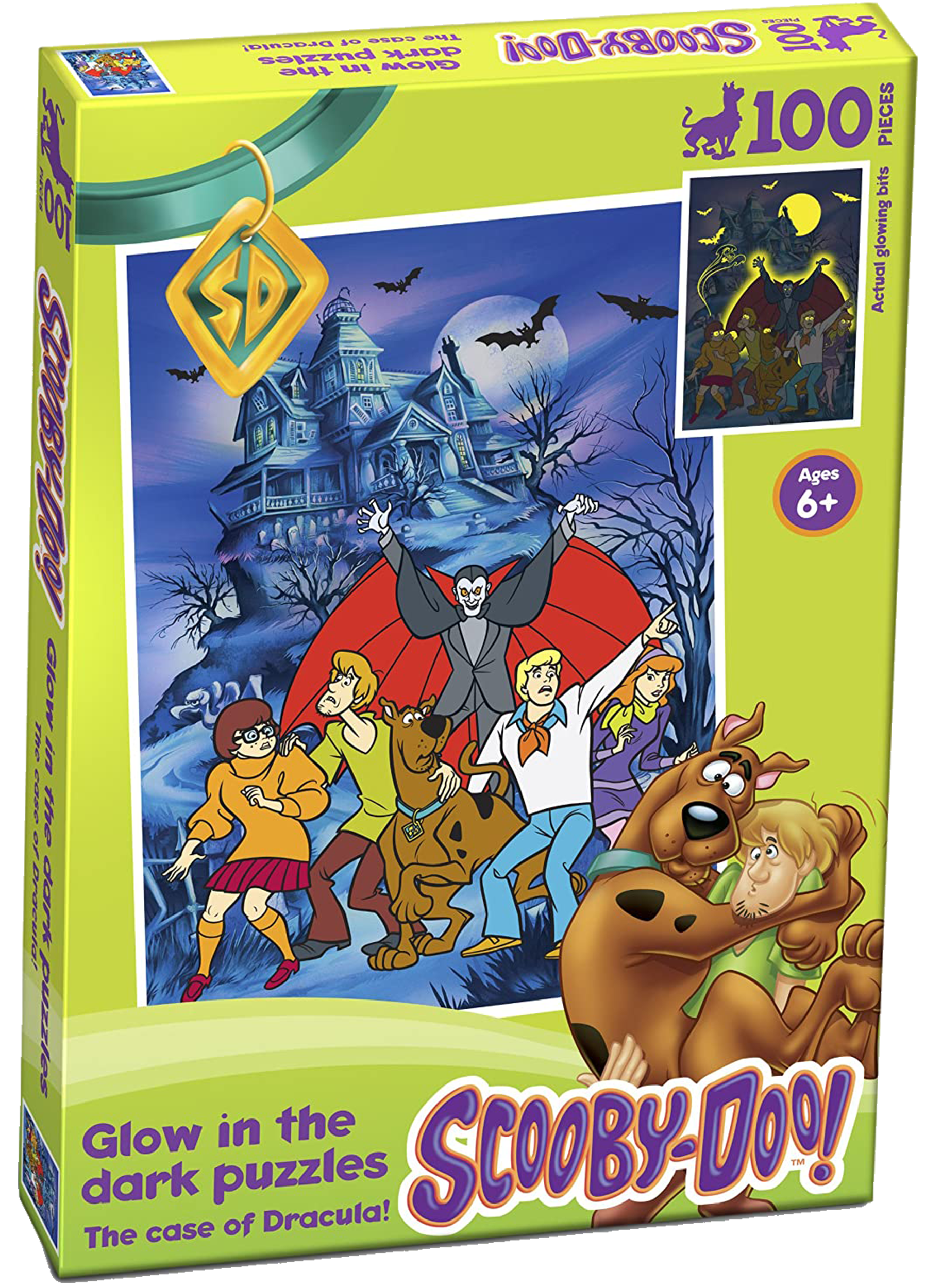 Scooby-Doo Puzzle 100 Pieces Shaggy Cartoon Network TV Pressman