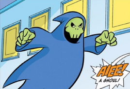 Hooded ghoul (Teen Titans--Ghost)