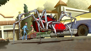 Jason Wyatt's spider robot