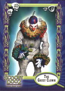 Ghost Clown in the movie card