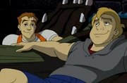 Angus i Colin zdemaskowani.