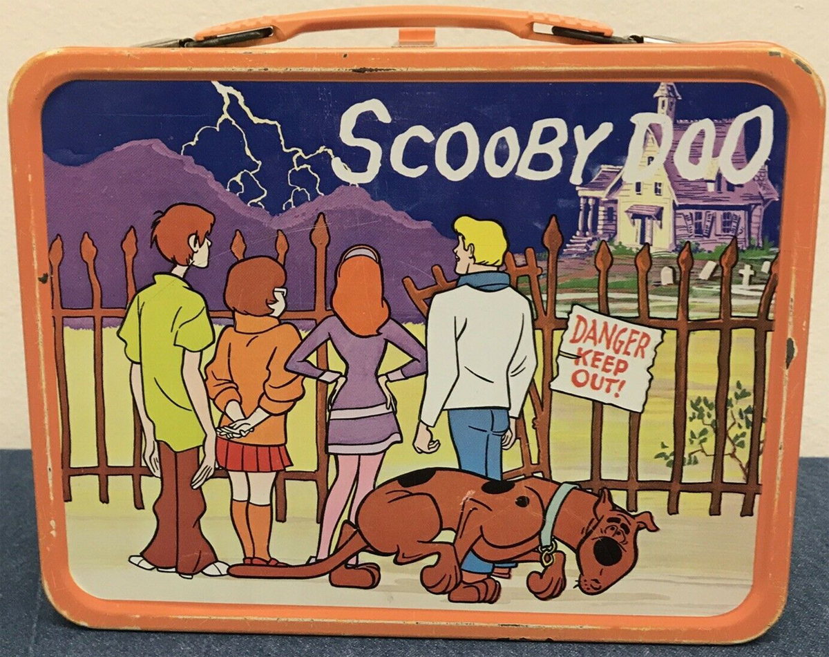 3 Vintage Lunch Boxes Scooby Doo And More