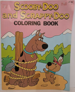 Harbor House - Scooby-Doo and Scrappy - Coloring Book - Cover