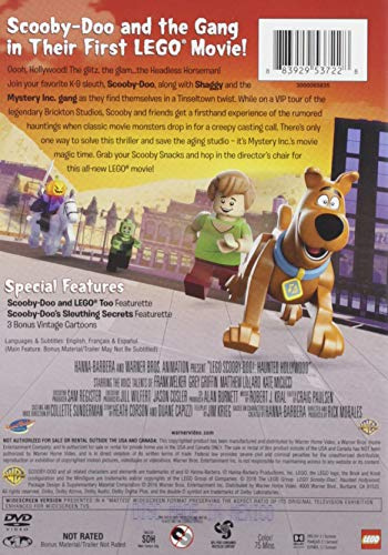 Lego scooby doo haunted hollywood dvd new arrivals