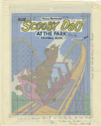 Scooby Doo - At The Park - Coloring Book - Original Art - 02