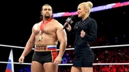 Rusev and Lana.jpeg (29 KB) Rusev and Lana in WWE arena.