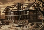 The mansion being built as a pepper plantation