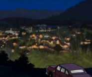 Widok na miasteczko w serialu Co nowego u Scooby'ego?, w odcinku walentynkowym